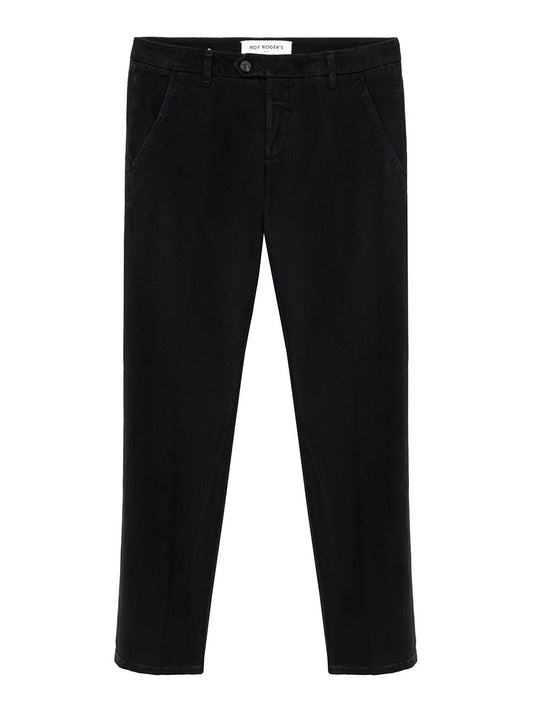 Roy Roger's Pantalone Uomo New Rolf Man Rru013 C870 Nero