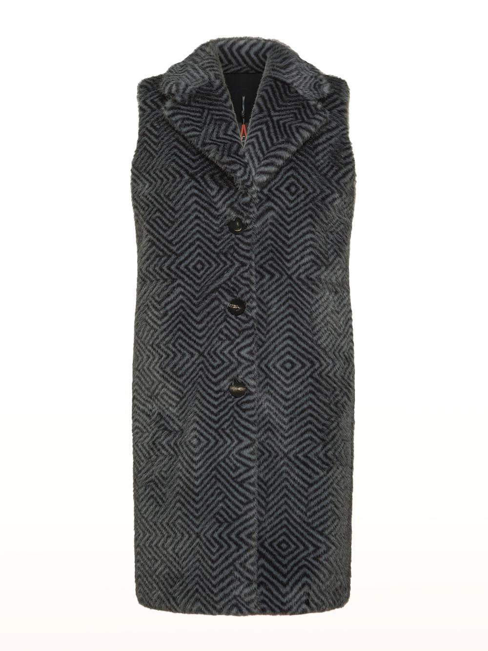 RRD Roberto Ricci Designs Giubbino Donna Ecorazzo Sleeveless Wom Jkt W24516 Grigio melange