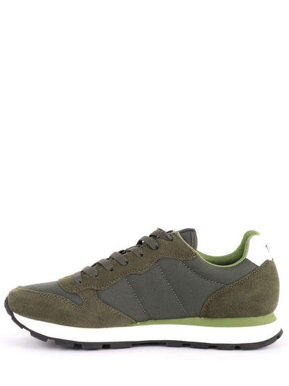 SUN68 Sneaker Uomo Z44101 Tom Solid Verde militare