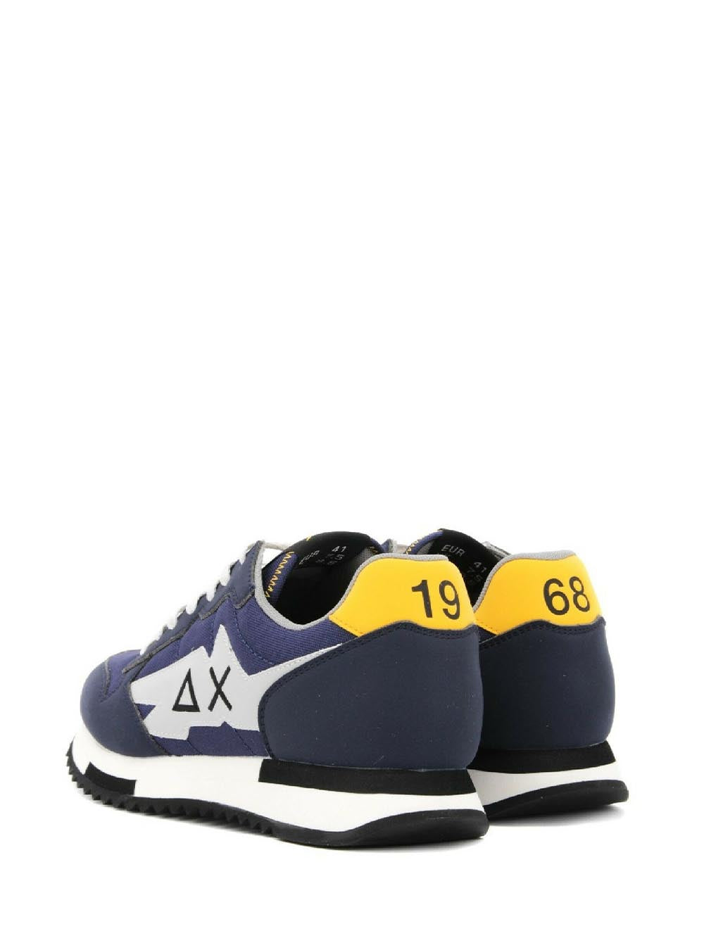 SUN68 Sneaker Uomo Z44121 Niki Solid Blu