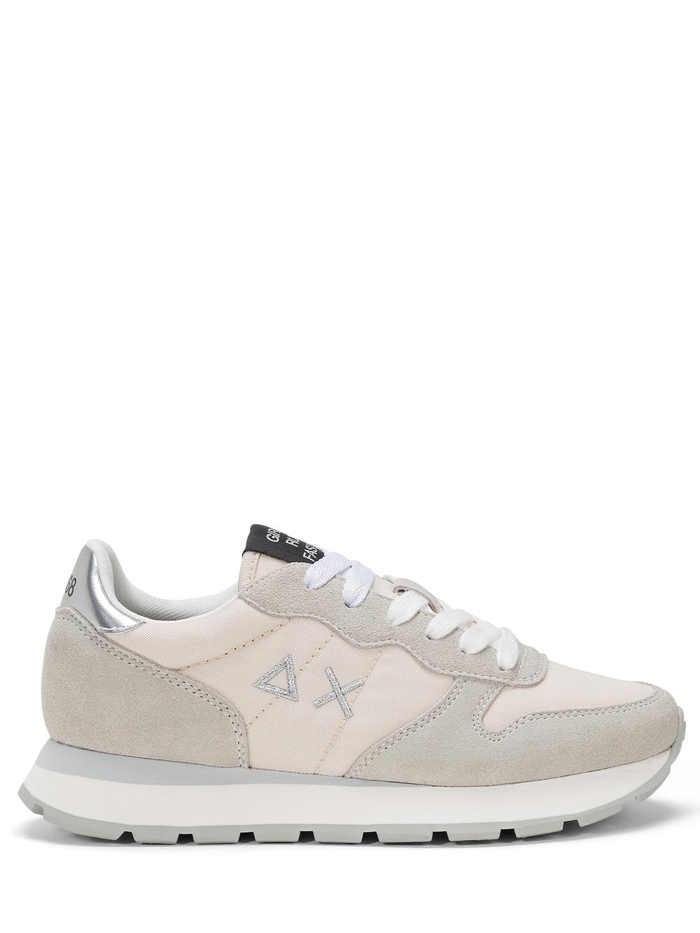 SUN68 Sneakers Donna Z44202 Ally Gold Silver Grigio panna