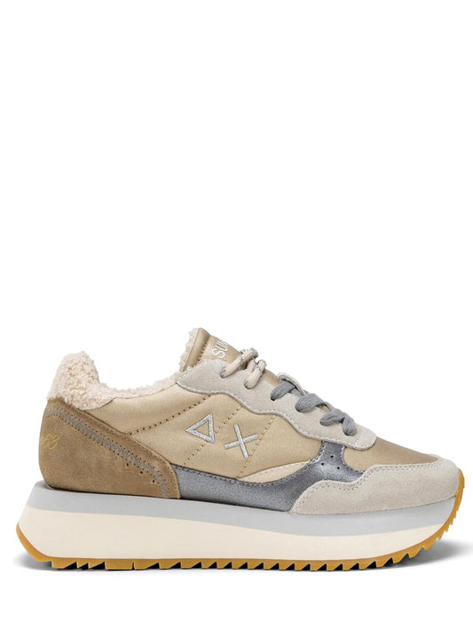 SUN68 Sneakers Donna Z44213 Big Ally Winter Beige