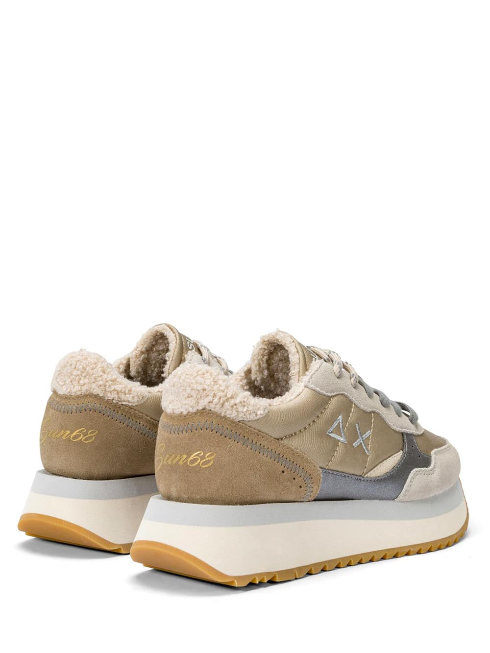 SUN68 Sneakers Donna Z44213 Big Ally Winter Beige