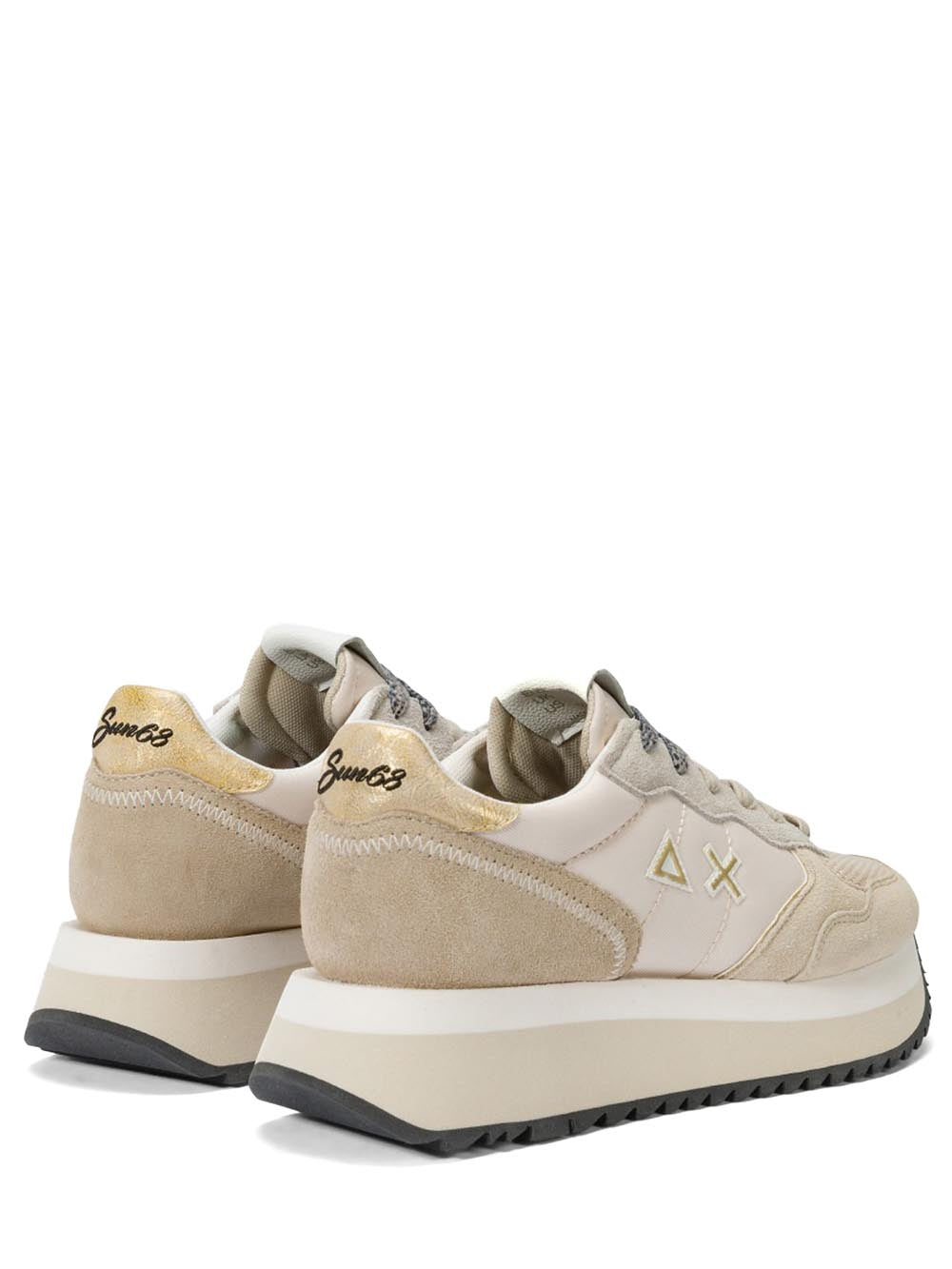 SUN68 Sneakers Donna Z44216 Big Ally Solid Beige