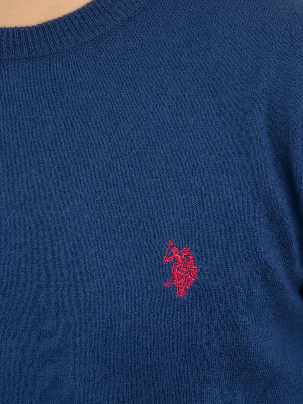 U.S. Polo Assn. Pullover Uomo Leon Us40173006 0000062 Blu