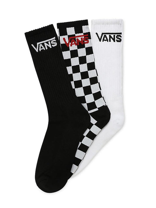 Vans Calze Unisex Classic Crew Vn000f0x Nero bianco