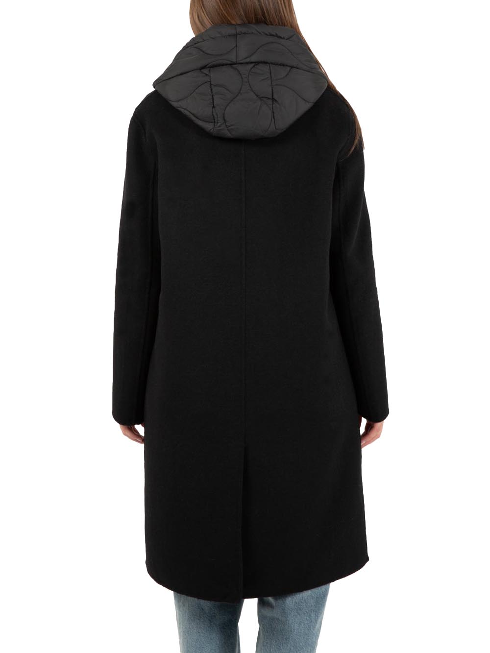 Vicolo Cappotto Donna Ts004 Nero