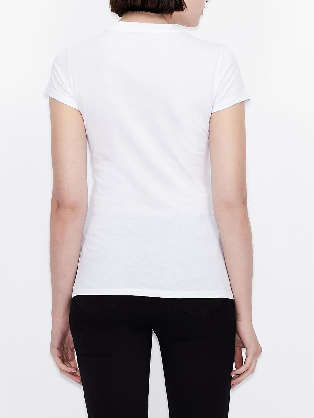 Armani Exchange T-shirt Donna 8nytdl Yj73z Bianco