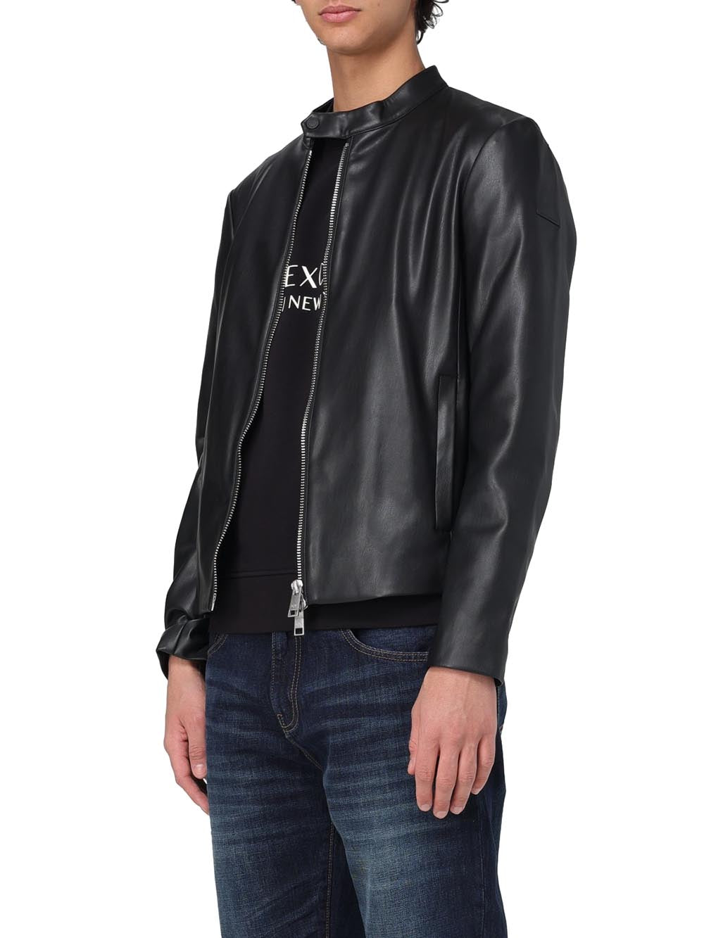 Armani Exchange Giubbino Uomo 8nzb08 Znaaz Nero