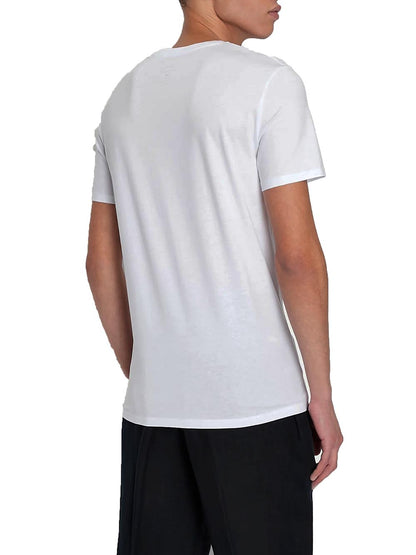 Armani Exchange T-shirt Uomo 8nzt74 Zja5z Bianco