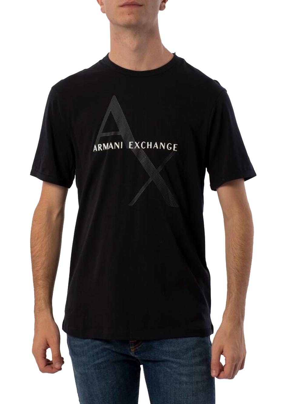 Armani Exchange T-shirt Uomo 8nzt76 Z8h4z Blu