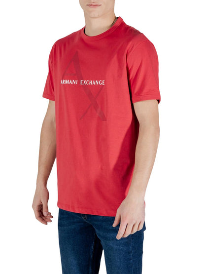 Armani Exchange T-shirt Uomo 8nzt76 Z8h4z Rosso