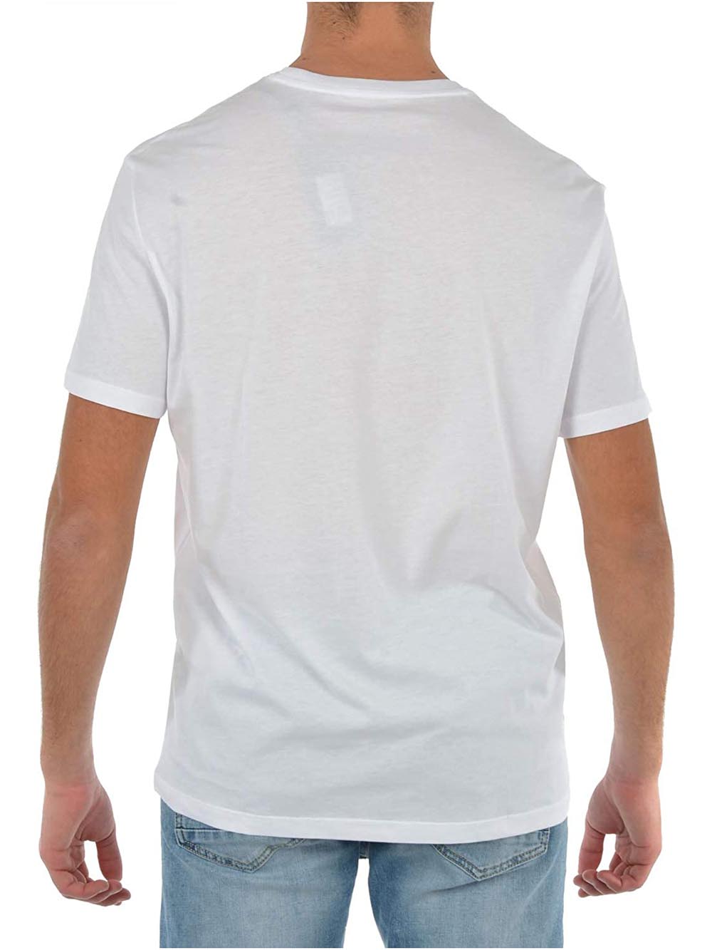 Armani Exchange T-shirt Uomo 8nzt91 Z8h4z Bianco