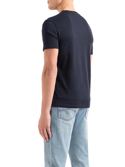 Armani Exchange T-shirt Uomo 8nzt91 Z8h4z Blu