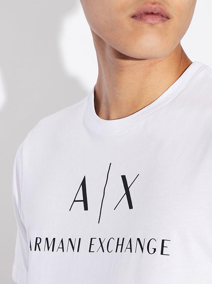 Armani Exchange T-shirt Uomo 8nztcj Z8h4z Bianco