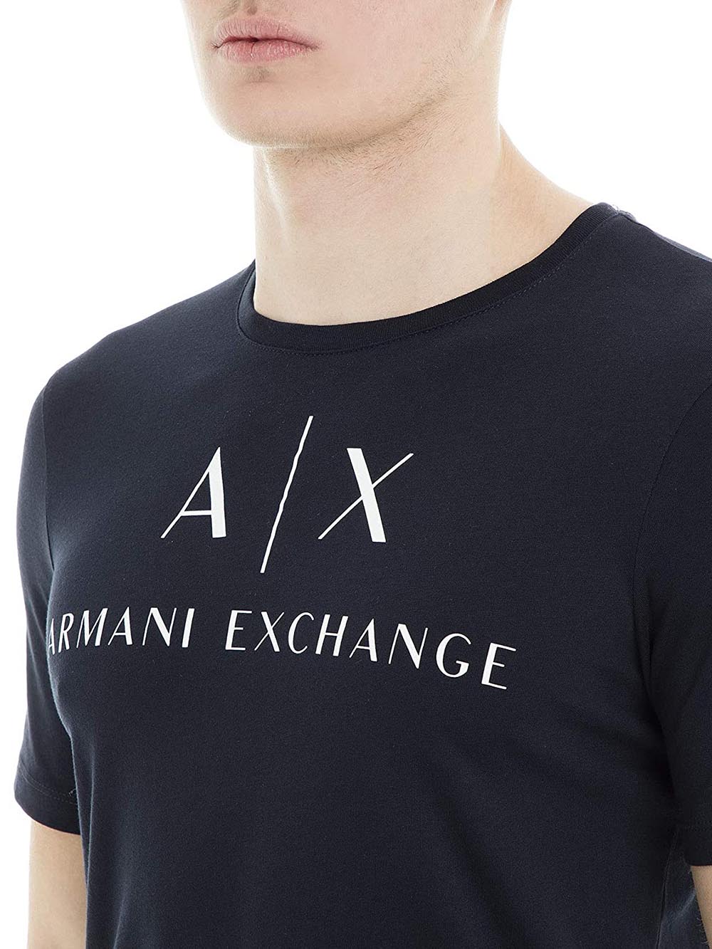 Armani Exchange T-shirt Uomo 8nztcj Z8h4z Blu