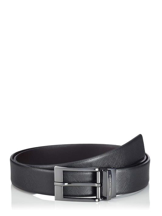 Armani Exchange Cintura Uomo 951060 Cc236 Nero/marrone