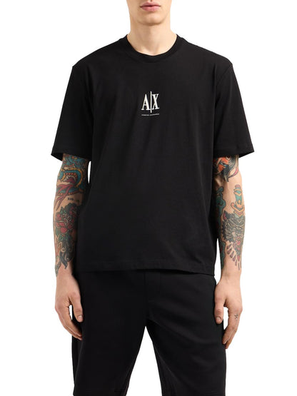 Armani Exchange T-shirt Uomo Xm000363 Af12308 Nero