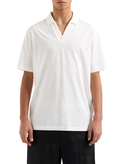 Armani Exchange Polo Uomo Xm000492 Af10364 Panna