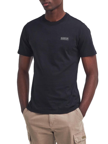 Barbour International T-shirt Uomo Mts0141 Small Logo T-Shirt Blu