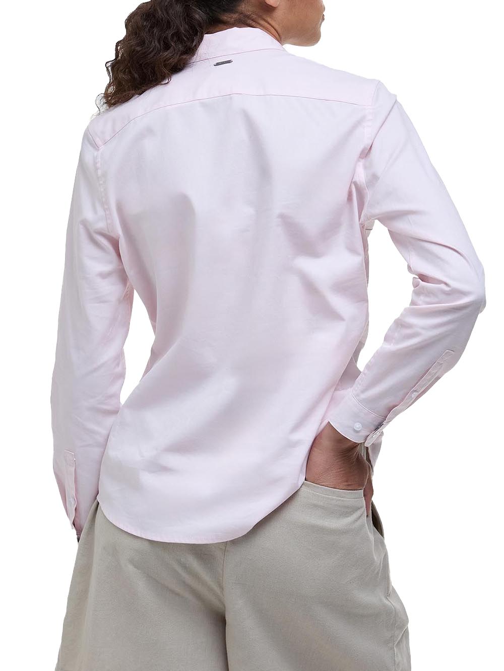 Barbour Camicia Donna Lsh1409 Derwent Shirt Rosa