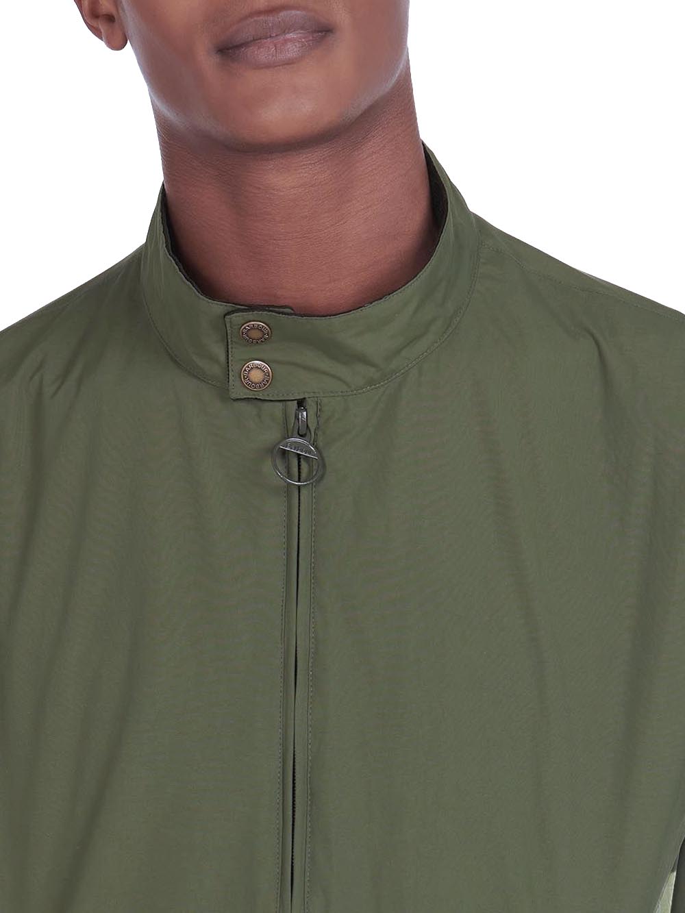 Barbour Giubbino Uomo Mca0412 Royston Casual Verde oliva