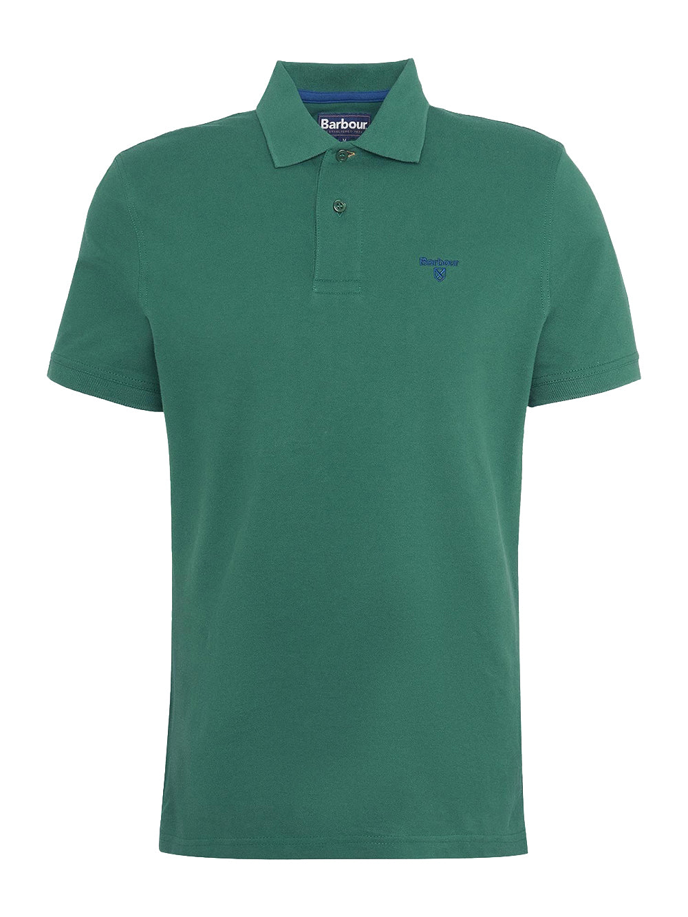 Barbour Polo Uomo Ml1367 Lightweight Sports Polo Shirt Verde