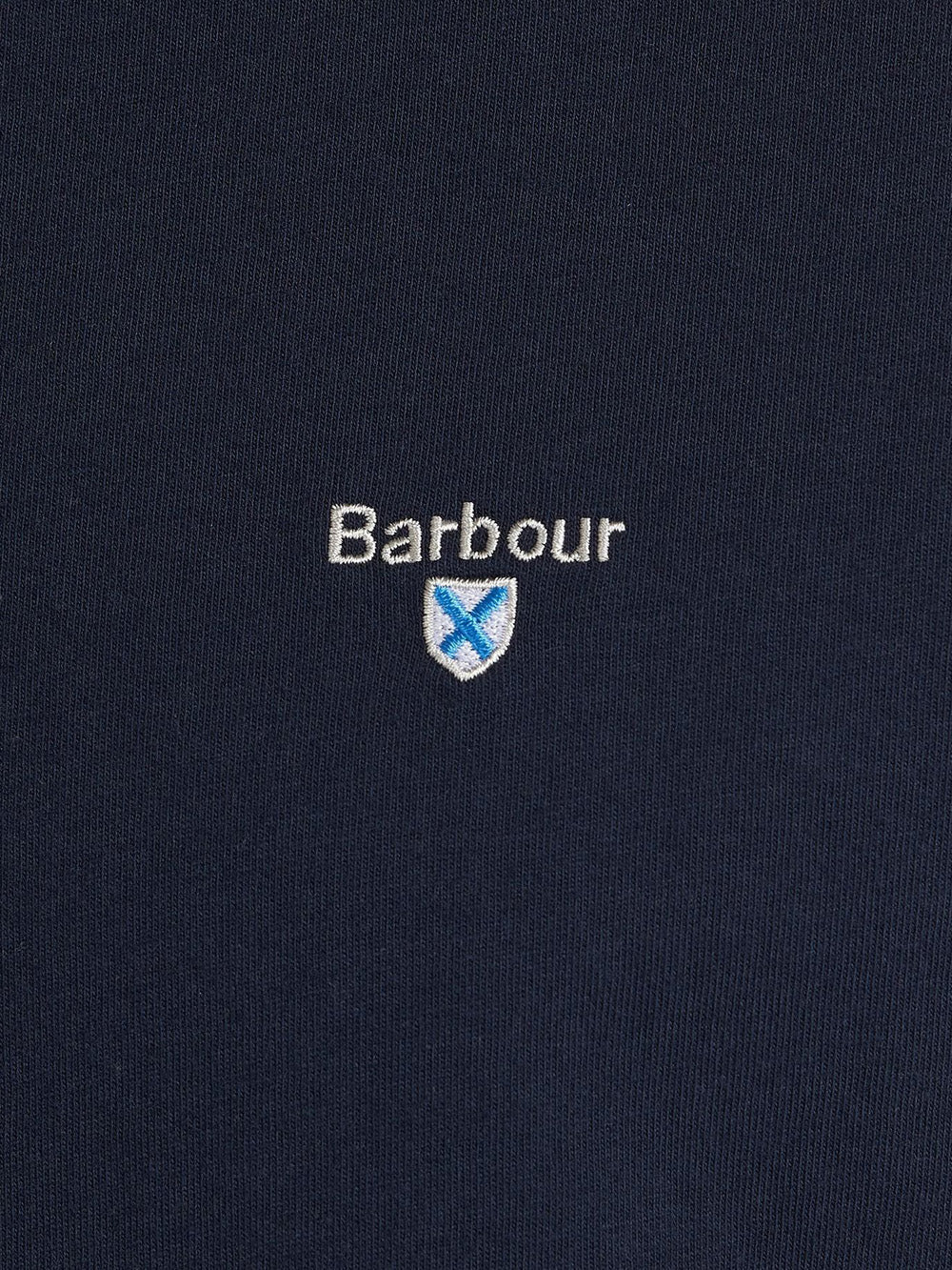 Barbour T-shirt Uomo Mts0670 Tartan Sports Tee Blu