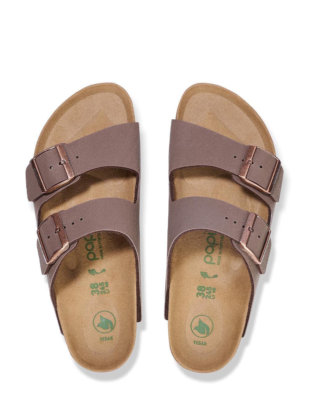 Birkenstock Sandalo Donna Arizona Pap Flex Platform 1027417 Mocca