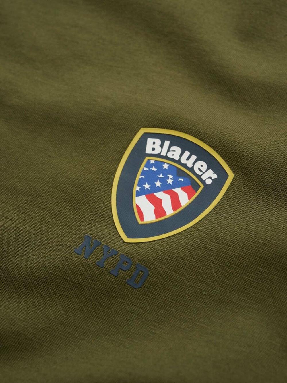 Blauer T-shirt Uomo 25sbluh02196 004547 Irving Verde