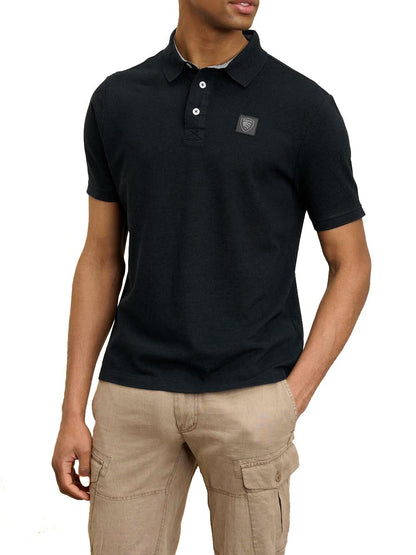 Blauer Polo Uomo 25sblut02309 007125 Alban Nero