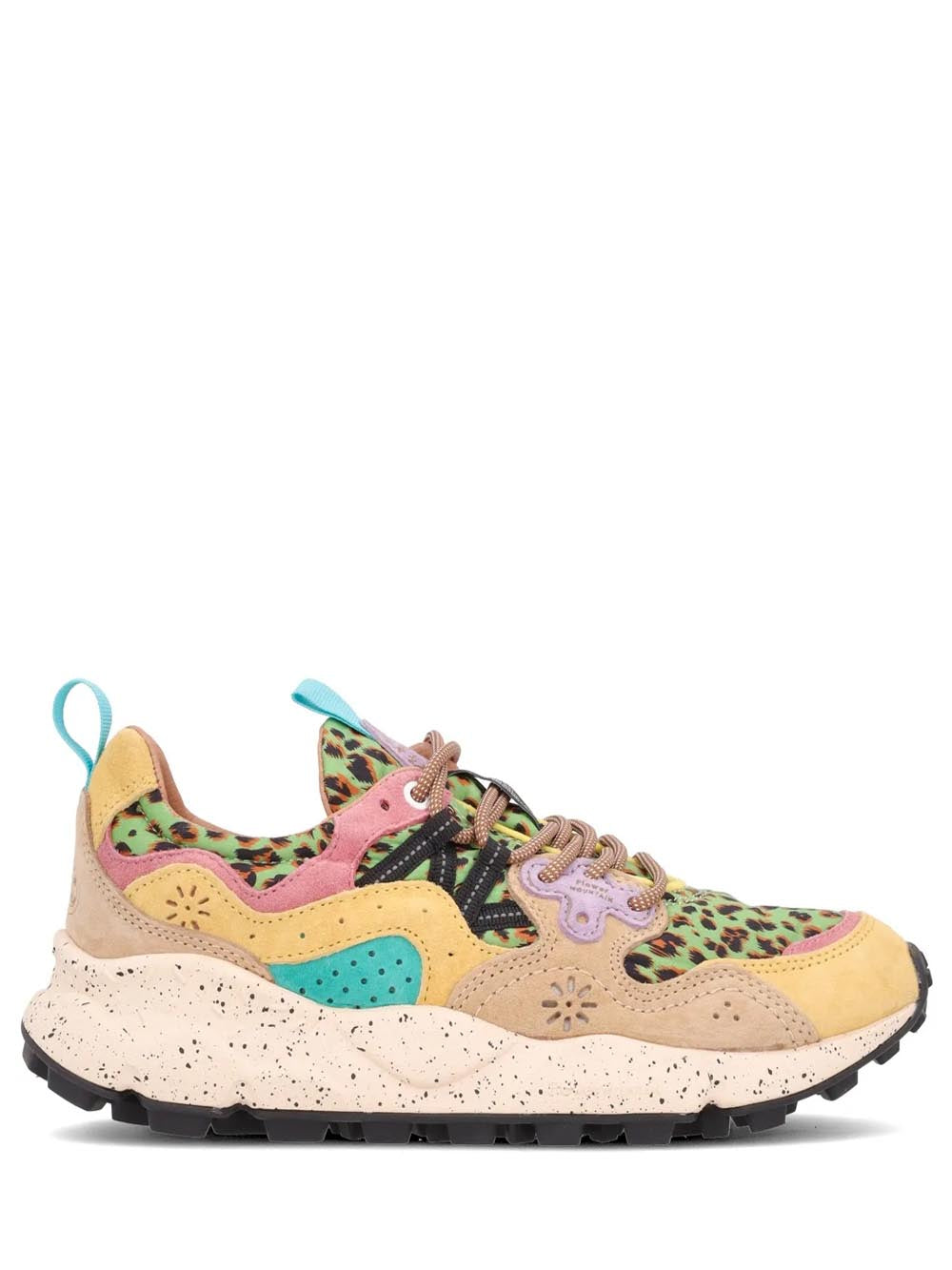 Flower Mountain Sneaker Donna Yamano 3 Woman 2017817.41 Beige/multicolor