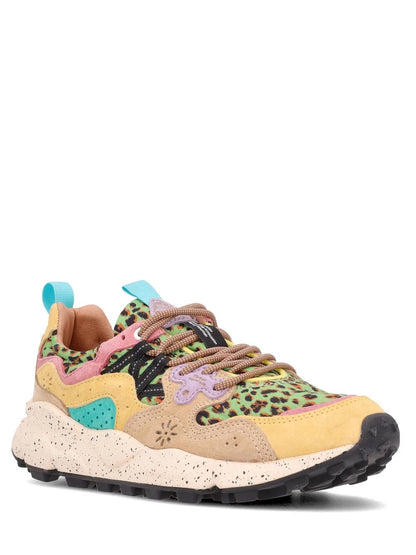 Flower Mountain Sneaker Donna Yamano 3 Woman 2017817.41 Beige/multicolor