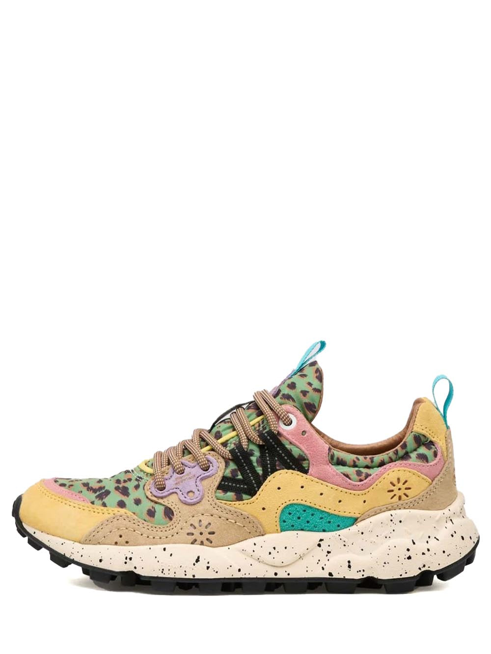 Flower Mountain Sneaker Donna Yamano 3 Woman 2017817.41 Beige/multicolor