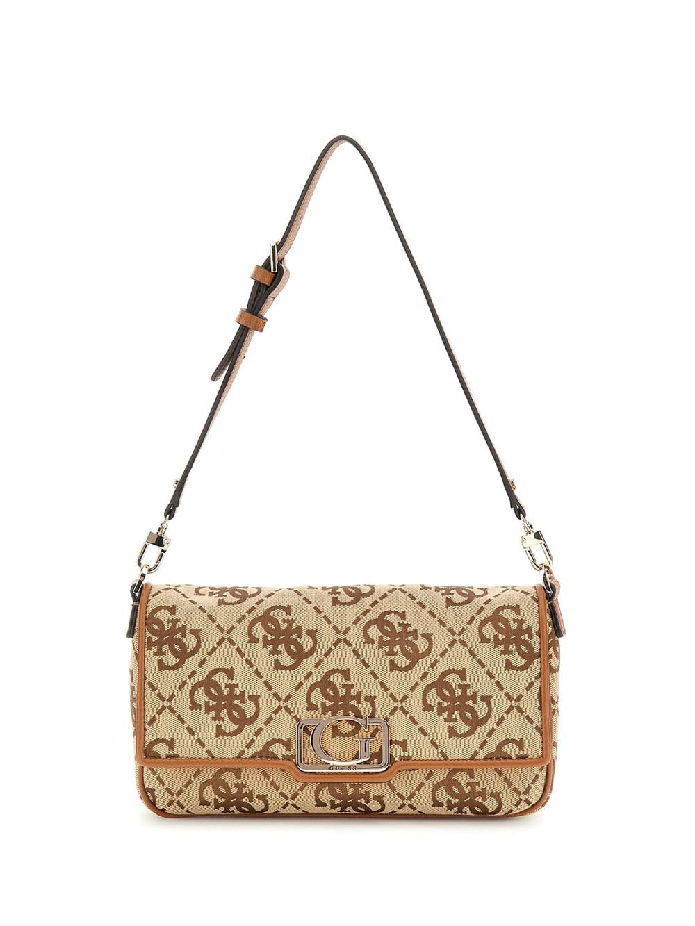 Guess Borsa a Tracolla Donna Hwjo96 42190 Circe Latte