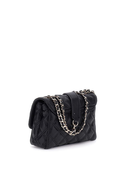 Guess Borsa a Tracolla Donna Hwqg87 48740 Giully Nero