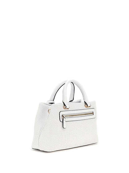 Guess Borsa a Mano Donna Hwwg96 38050 Phaedra Bianco