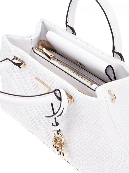 Guess Borsa a Mano Donna Hwwg96 38050 Phaedra Bianco