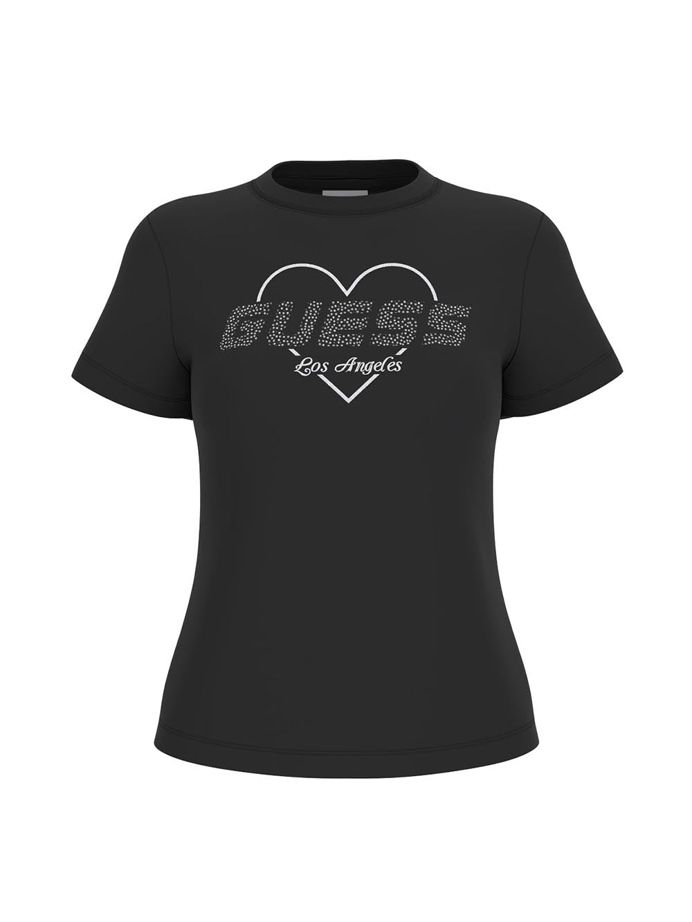 Guess T-shirt Donna V5gi10 K9rm1 Narciso Nero