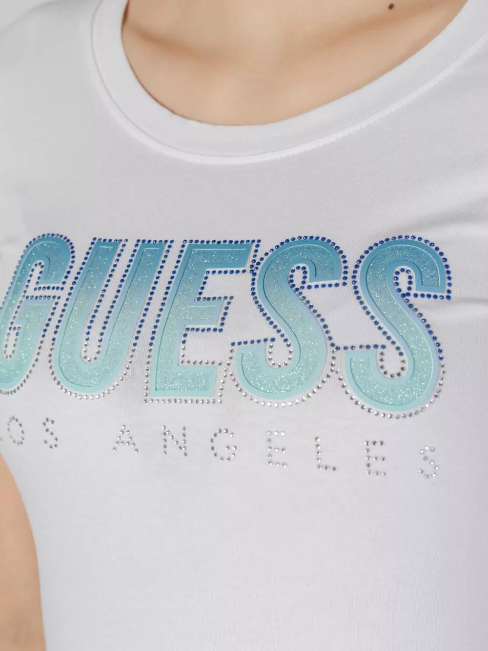 Guess T-shirt Donna W5gi14 J1314 Bianco