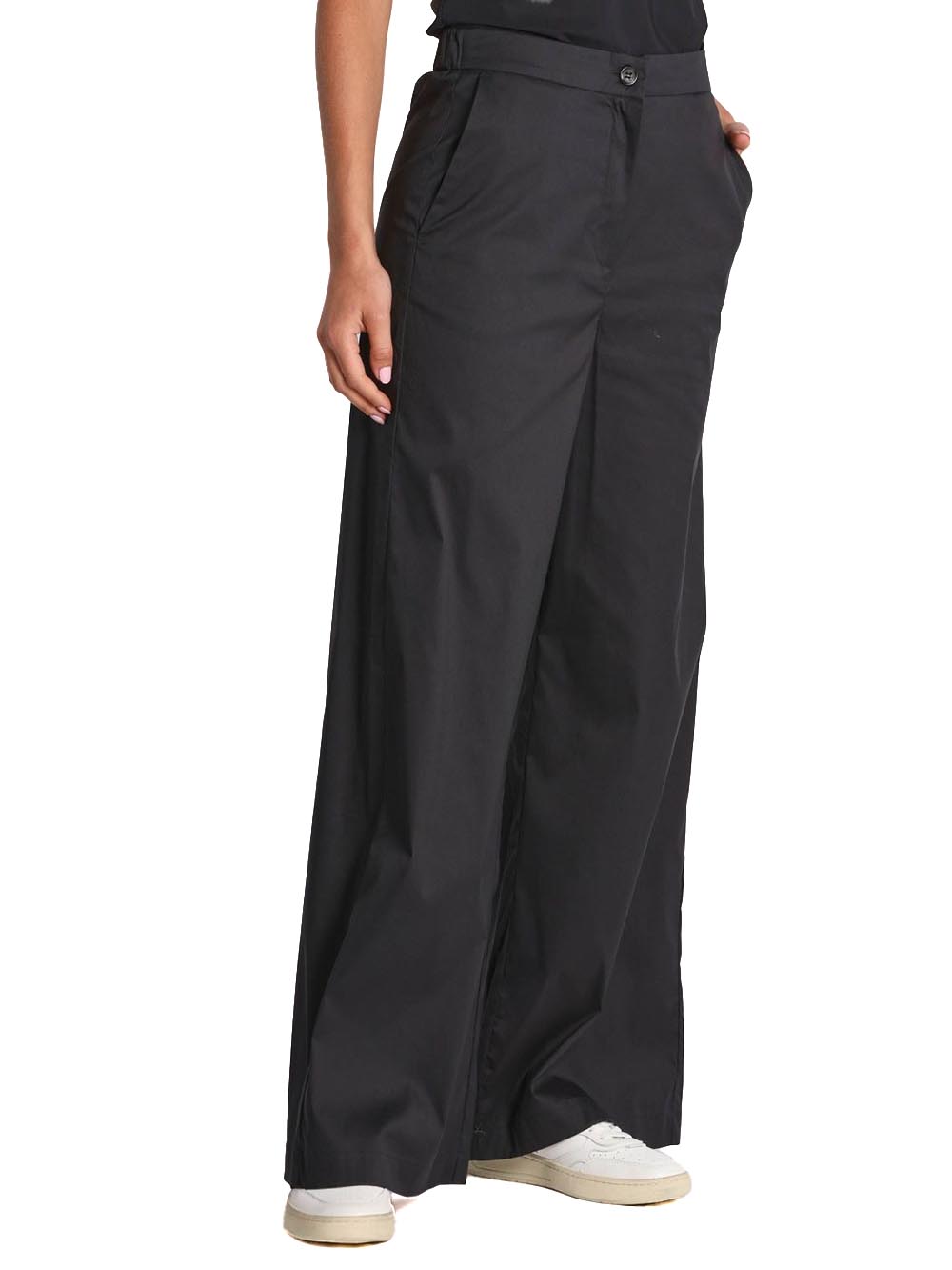 iBlues Pantalone Donna Fumato 2517131142200 Nero