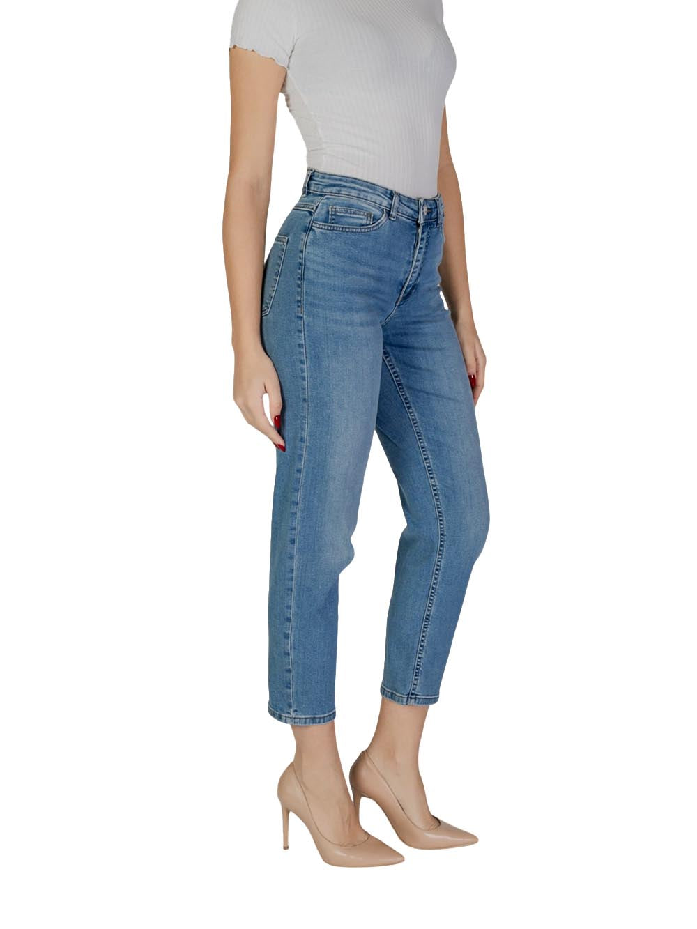 ICHI Jeans Donna Ihtwiggy Raven 20110967 Light blue