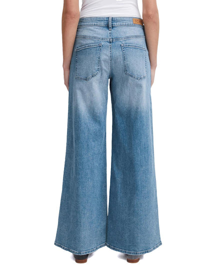 ICHI Jeans Donna Ihtwiggy Wide 20119022 Light blue