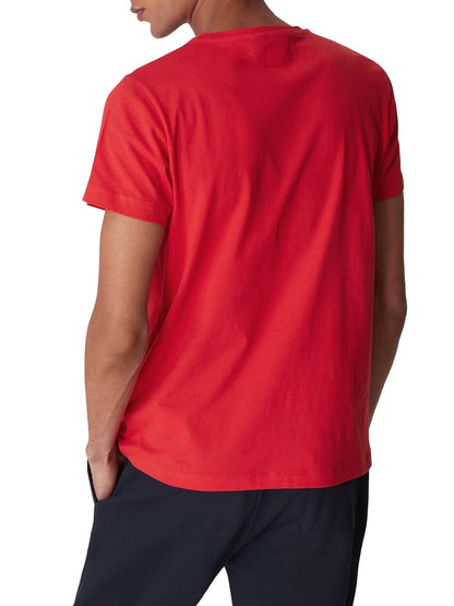 K-Way T-shirt Uomo K007je0 Le Vrai Edouard Rosso