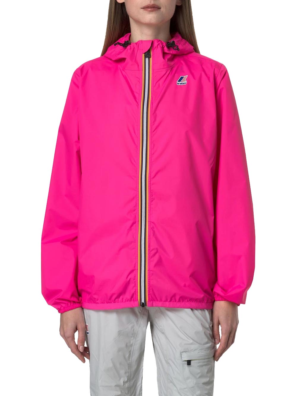 K-Way Giubbino Unisex K2123zw Le Vrai 4.0 Claude Fucsia