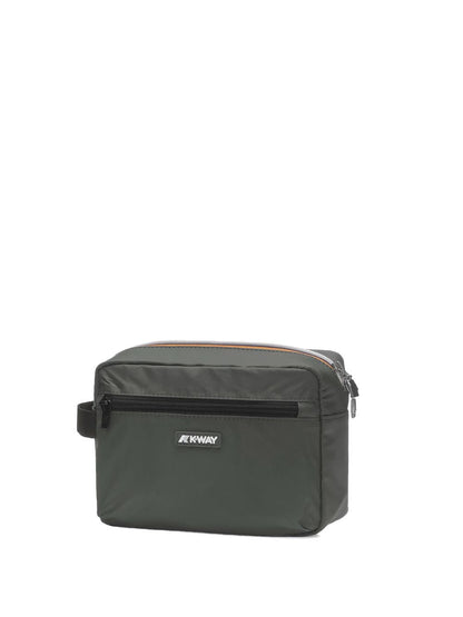 K-Way Beauty case Uomo K4127tw Demu Verde militare