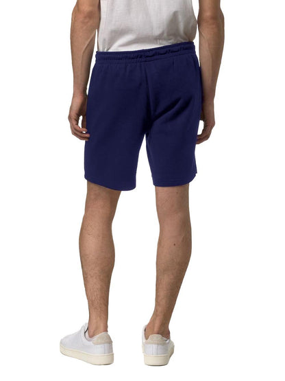 K-Way Bermuda Uomo K51225w Le Vrai Dorian Poly Cotton Blu