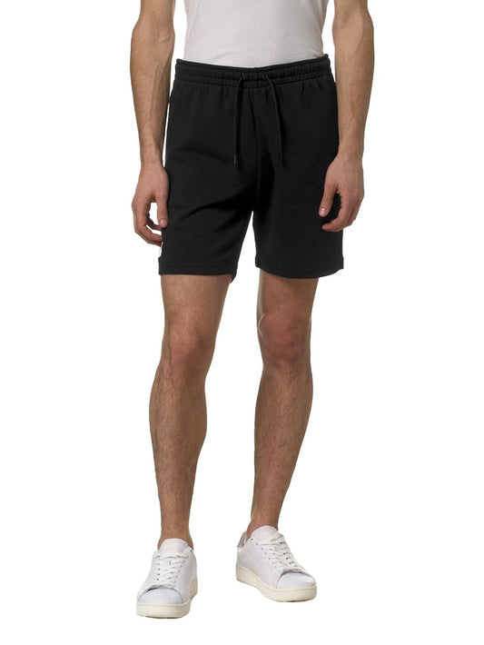 K-Way Bermuda Uomo K51225w Le Vrai Dorian Poly Cotton Nero