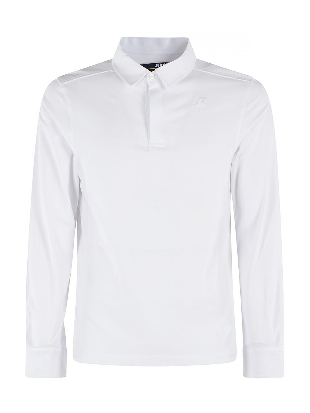 K-Way Polo Uomo K6141bw Tibere Light Stretch Jersey Bianco