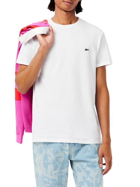 Lacoste T-shirt Uomo Th6709 Bianco